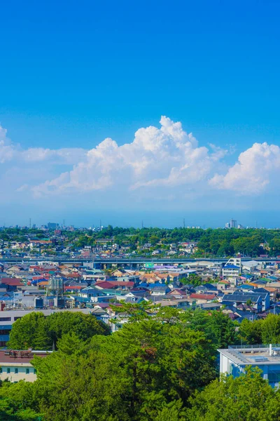 Calles Chofu Thunderhead —  Fotos de Stock