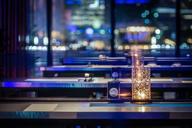 Bir uçağın penceresinden manzara