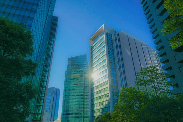 Skyscrapers Image Roppongi Chome — Stock Photo, Image