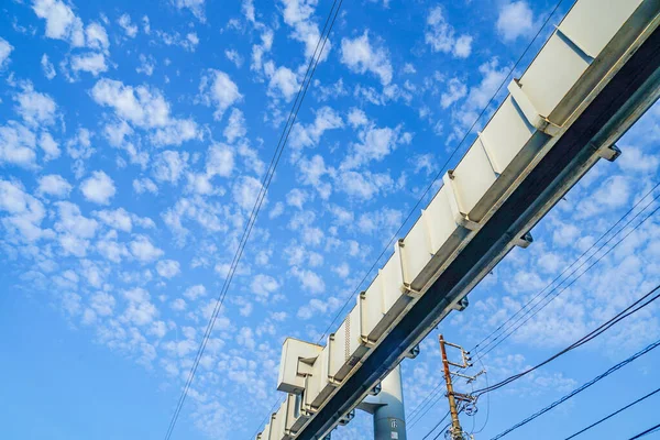 Imagem Trilho Shonan Monorail — Fotografia de Stock
