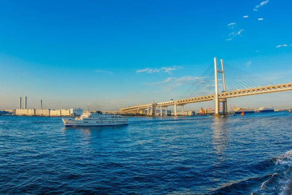 Royal Wing Мост Заливе Йокогама — стоковое фото