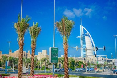 Burç El-Arap ve şehir (BAE Dubai)
