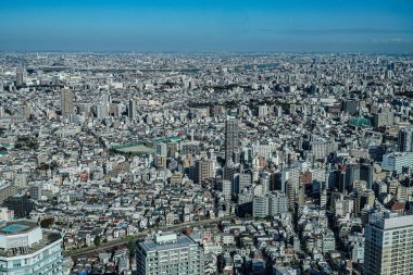 Tokyo gökyüzü 60 Güneş Işığı Gözlemevi 'nden görünüyor