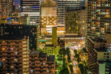 Toyosu 'nun yüksek katlı apartman grubu (Koto-ku, Tokyo)