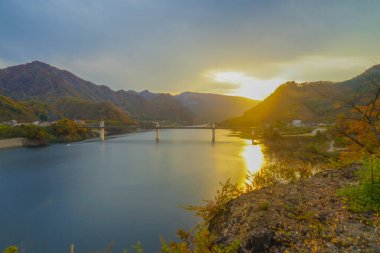 Yatsusan Köprüsü ve Günbatımı