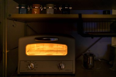 Retro tost makinesi görüntüsü