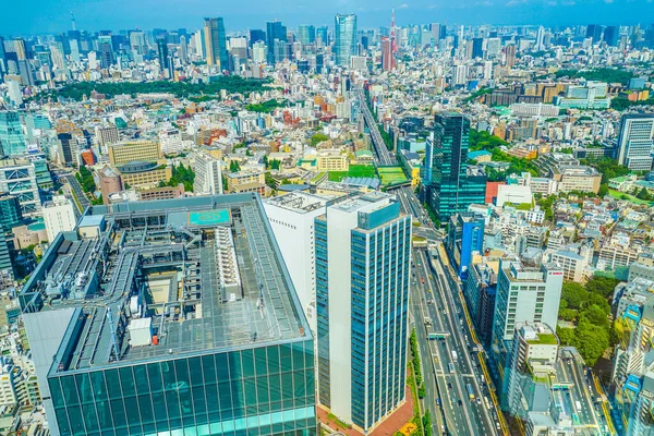Pohled Hvězdárny Shibuya Sky Místo Střelby Tokijská Metropolitní Oblast — Stock fotografie