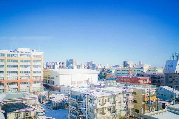 Сендай Нагромадилися Снігові Вулиці Місце Зйомки Сендай Префектура Міягі — стокове фото