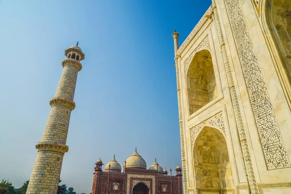 World Heritage Taj Mahal Індія Агра Місце Розстрілу Індія — стокове фото