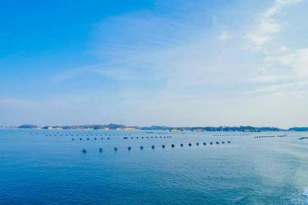 Matsushima Výletní Lodi Tři Nejmalebnější Místa Japonsku Místo Střelby Prefektura — Stock fotografie
