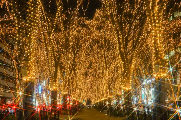 Verlichting Van Verkiezing Van Sendai Licht Schietplaats Sendai Prefectuur Miyagi — Stockfoto