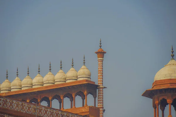 Taj Mahal Large Tower Gate India Agra Shooting Location India — Stock Photo, Image