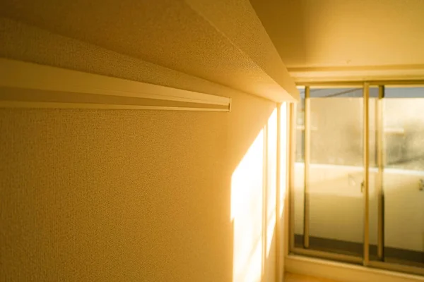 Zimmer Der Studio Wohnung Sonnenuntergang Stecker Drehort Yokohama Stadt Kanagawa — Stockfoto