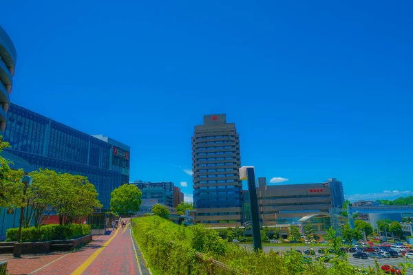 Viertel Des Frühsommers Des Tama Centers Drehort Großraum Tokio — Stockfoto