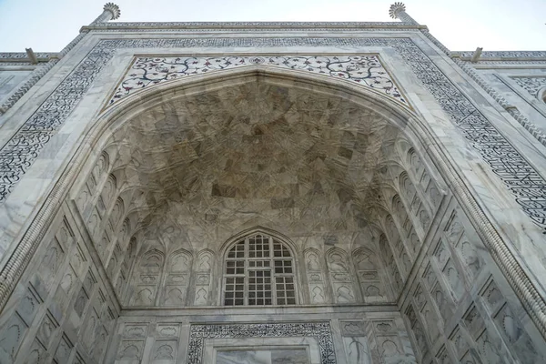 Património Mundial Taj Mahal Índia Agra Localização Tiro Índia — Fotografia de Stock