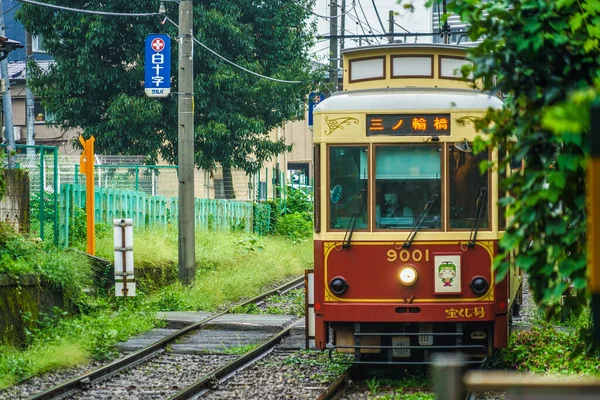 Toden Arakawa Linha Paisagem Localização Tiroteio Tóquio Área Metropolitana — Fotografia de Stock
