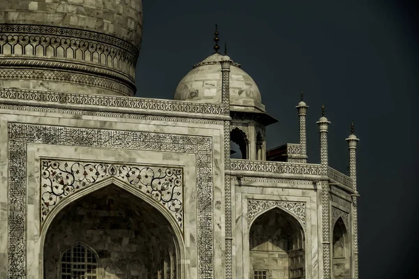 Světového Dědictví Taj Mahal Indie Agra Místo Střelby Indie — Stock fotografie