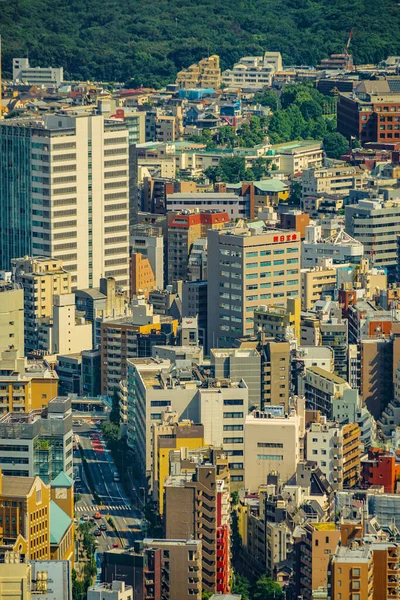 Der Blick Vom Shibuya Sky Observatorium Drehort Großraum Tokio — Stockfoto