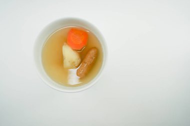 Pot-au-feu (Fransız mutfağının resmi). Çekim yeri: Yokohama-şehir kanagawa ili