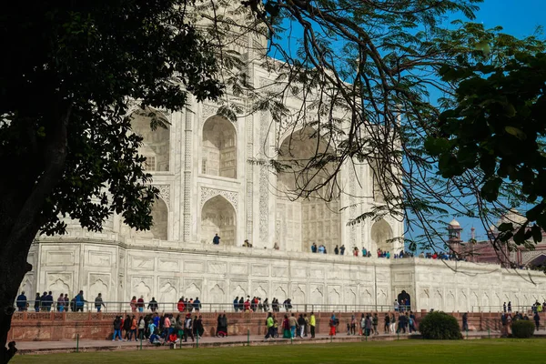 Världsarv Taj Mahal Indien Agra Fotografering Plats Indien — Stockfoto