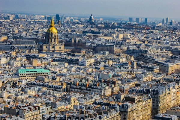 Skyline Parigi Visto Dalla Torre Eiffel Luogo Delle Riprese Francia — Foto Stock