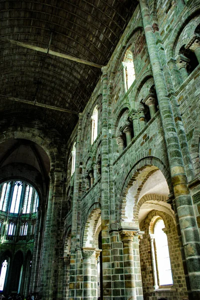 Immagine Monastero Mont Michel Francia Normandia Luogo Ripresa Francia Normandia — Foto Stock