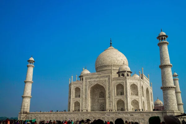 Welterbe Taj Mahal Indien Agra Drehort Indien — Stockfoto