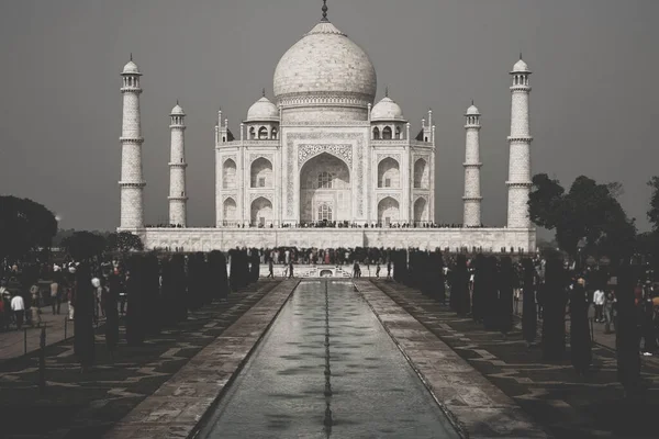 Welterbe Taj Mahal Indien Agra Drehort Indien — Stockfoto