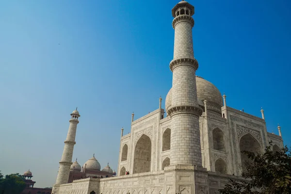 Welterbe Taj Mahal Indien Agra Drehort Indien — Stockfoto