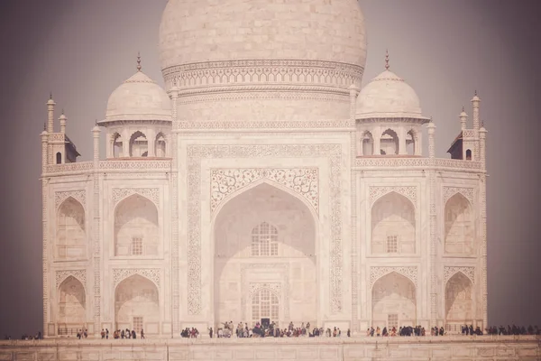 World Heritage Taj Mahal Індія Агра Місце Розстрілу Індія — стокове фото