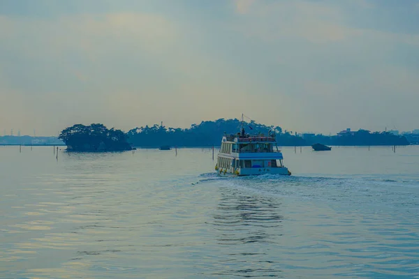 Imagem Barco Recreio Matsushimas Localização Tiroteio Miyagi Gun Prefeitura Miyagi — Fotografia de Stock