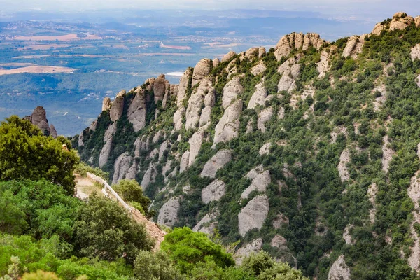 Montcaats奇妙な岩の山 スペインのキャラナ 撮影場所 スペイン バルセロナ — ストック写真