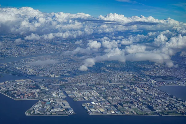 千葉県の空中写真 撮影場所 千葉県 — ストック写真
