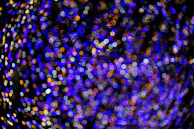 Yılbaşı aydınlanmasının resmi (arkaplan materyali). Çekim yeri: Yokohama-şehir kanagawa ili