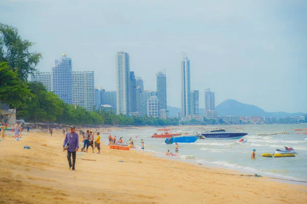 Bild Vom Strand Von Pattaya Thailand Drehort Thailand Ayutthaya — Stockfoto