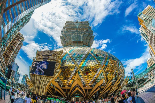 Grandris Bore Och Macao Stadsbild Plats För Fotografering Macao Special — Stockfoto