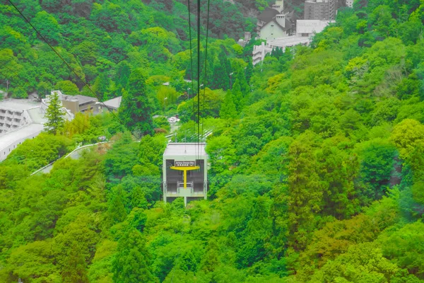 Cenário Rokko Horse Ropeway Localização Tiroteio Kobe City Hyogo Pref — Fotografia de Stock