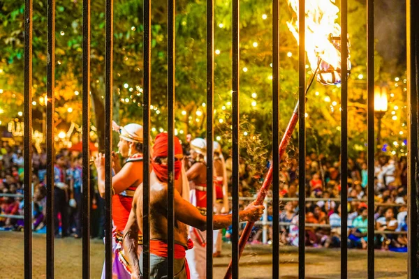 Festiwal Esara Perahera Sri Lanka Candy Miejsce Fotografowania Sri Lanka — Zdjęcie stockowe