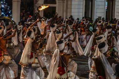 Esara Perahera Festivali (Sri Lanka Şeker). Çekim Konumu: Sri Lanka, Candy
