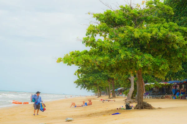 Bild Vom Strand Von Pattaya Thailand Drehort Thailand Ayutthaya — Stockfoto