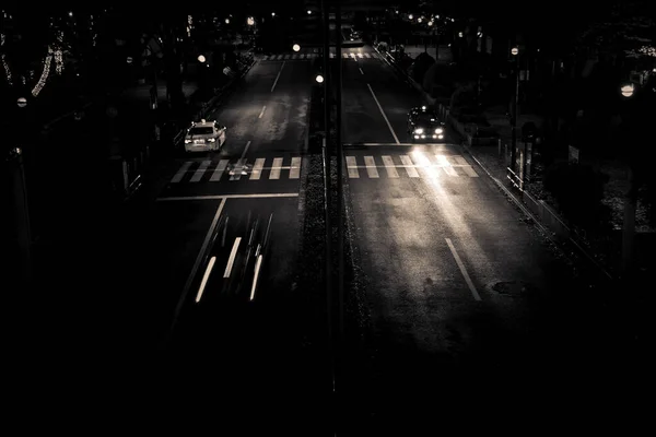 Images Traffic Nishi Shinjuku Shooting Location Tokyo Metropolitan Area — Stock Photo, Image