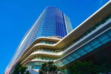 Takanawa Geçit İkiz Kuleler Görünümü