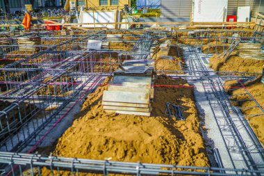 Vakıf takviyesinin yapıldığı bir yer.