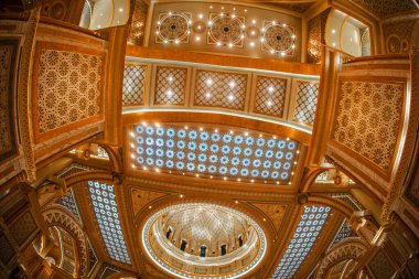 Geometrik bir tavan resmi