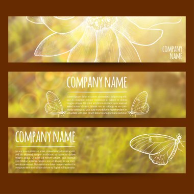 Yatay başlık sayfaları kümesi