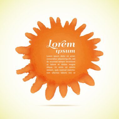 Parlak sulu boya leke