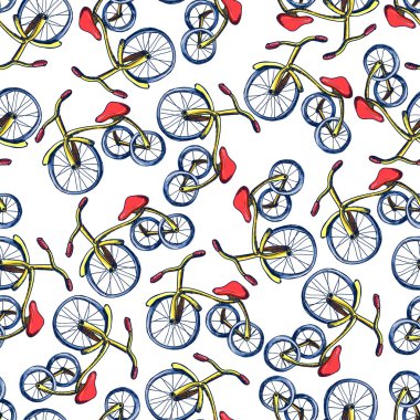Çocuk Bisiklet seamless modeli