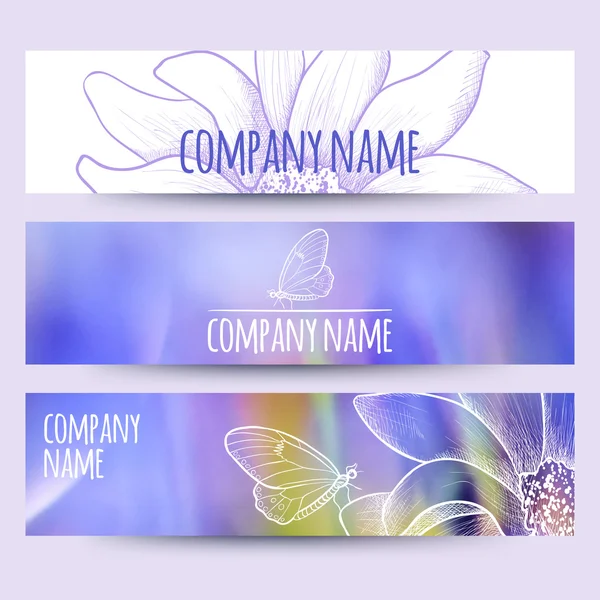 Yatay başlık sayfaları kümesi