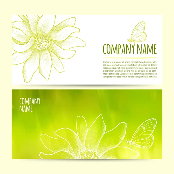 Yatay başlık sayfaları kümesi