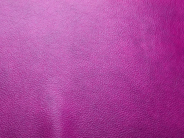 Genuine Purple Cattle Leather Texture Background Macro Phot — Stock Photo, Image